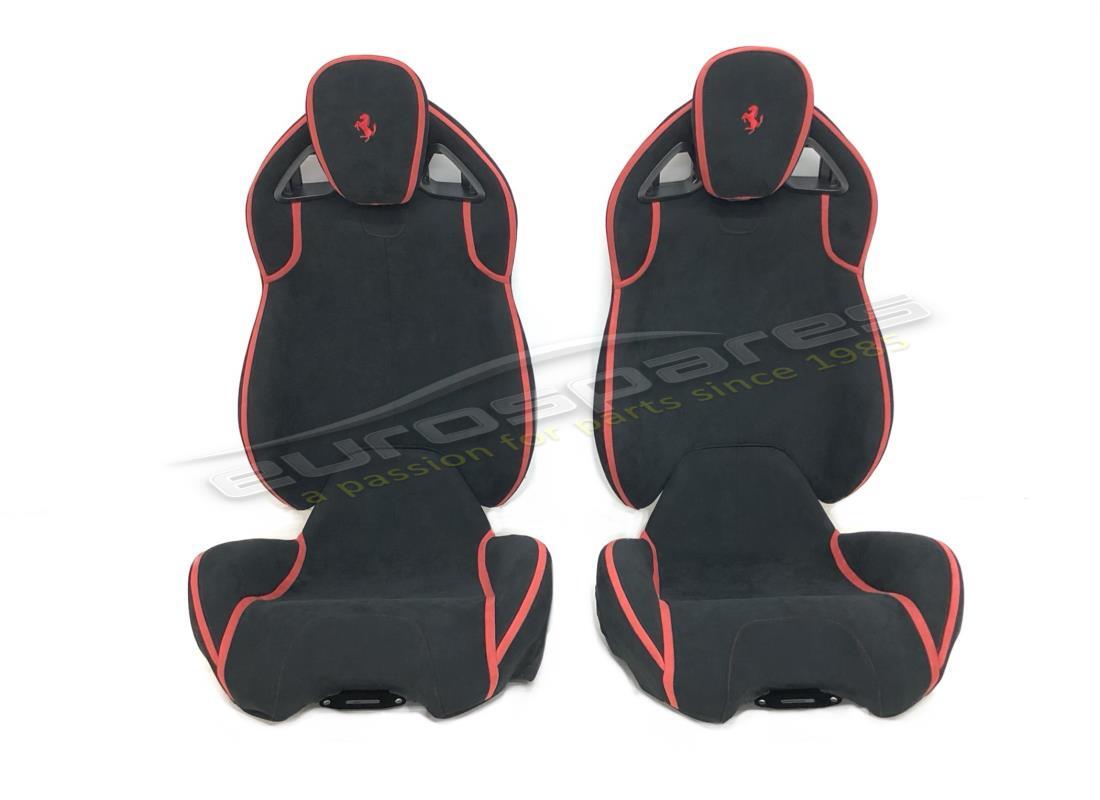 reconditioned ferrari carbon seats (large size). part number 85888100pair (1)