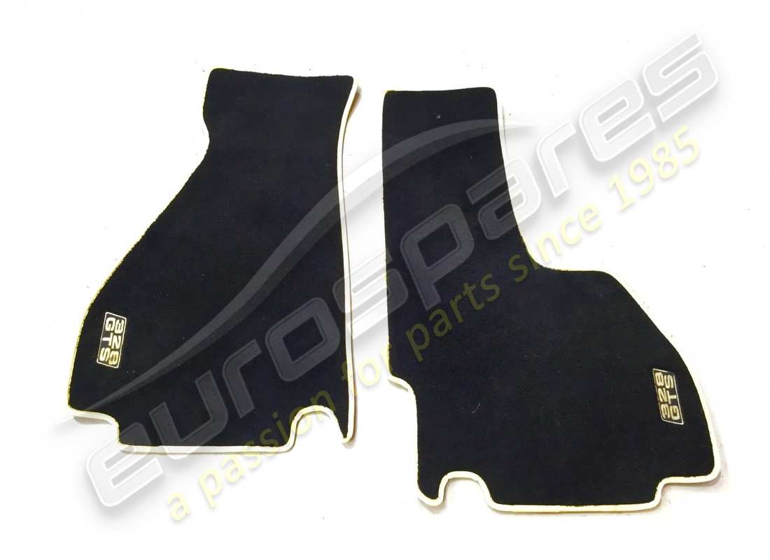 used ferrari 328gtb rhd floormat black per pair. part number 95999002 (1)