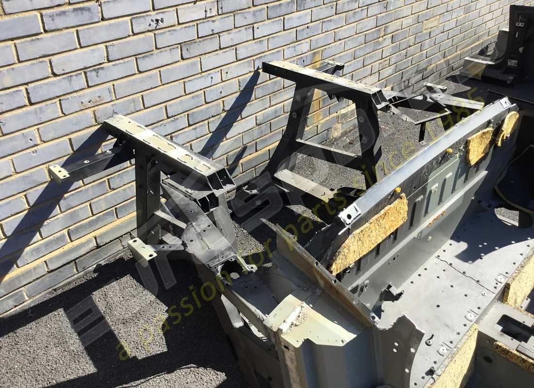 used eurospares lamborghini gallardo lp570 sl rear chassis frame. part number eap1230037 (4)