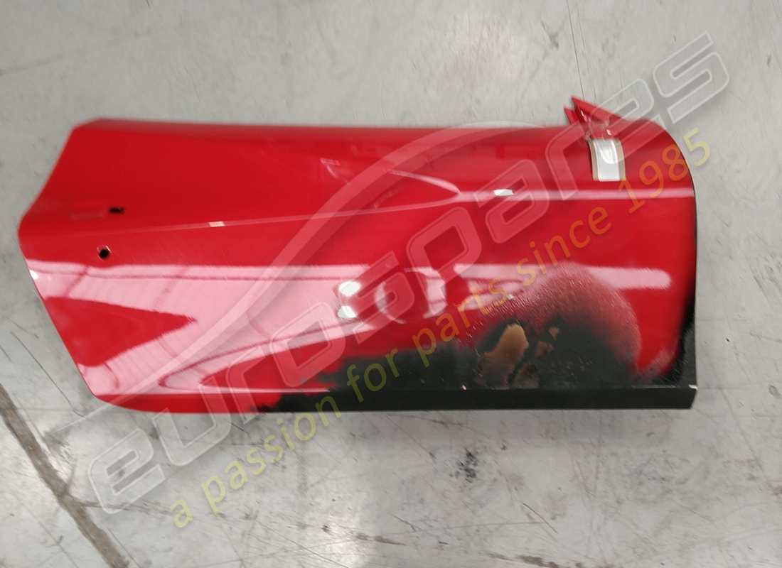 damaged ferrari complete rh door structure part number 985880965