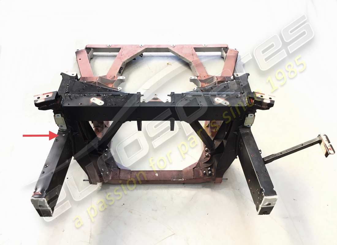 used ferrari rear subframe. part number 985886767 (2)