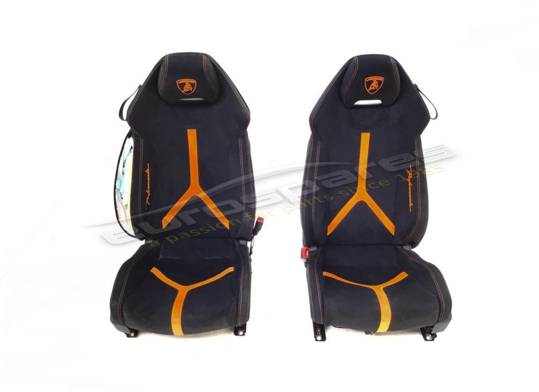 used lamborghini pair of comfort seats. part number 4t0882011bw (1)