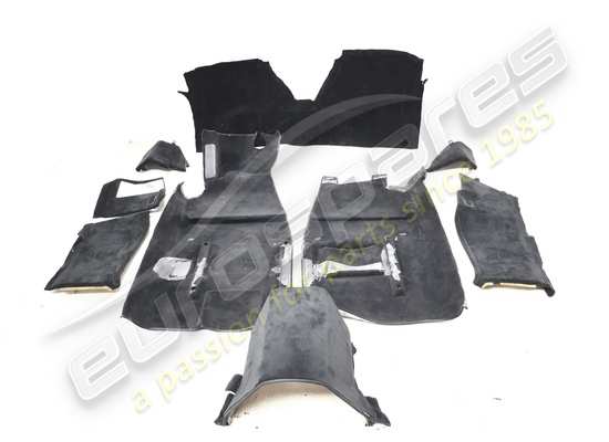 used eurospares ferrari 550 maranello carpet set (lhd) part number eap1374161