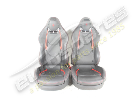 used ferrari ferrari 296 pair of seats std style, full electric with ventilated part number eap1481236