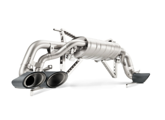 new akrapovic lamborghini huracán lp580-2 / lp 610-4 coupe / spyder | slip-on line (titanium) part number mtp-la/ti/2