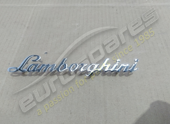 used lamborghini nameplate part number 4ml853886