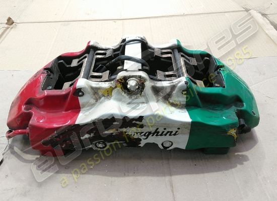 used lamborghini brake caliper front my04-08 y part number 400615106s