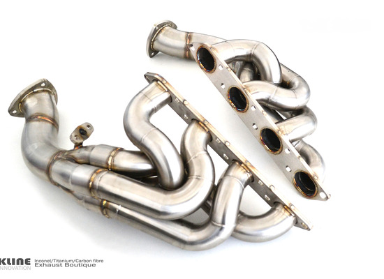 new kline innovation aston martin v8 vantage manifolds - inconel part number kl-am-v8-mf-inc