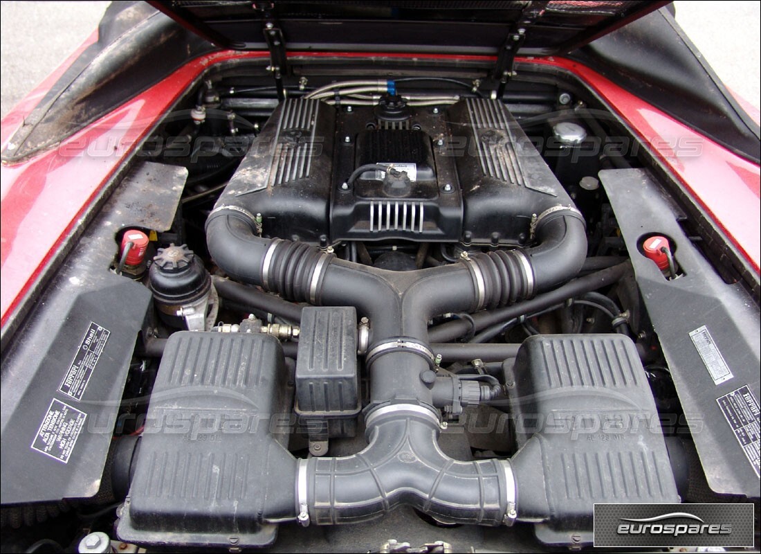 ferrari 355 (5.2 motronic) with 15,431 miles, being prepared for dismantling #6