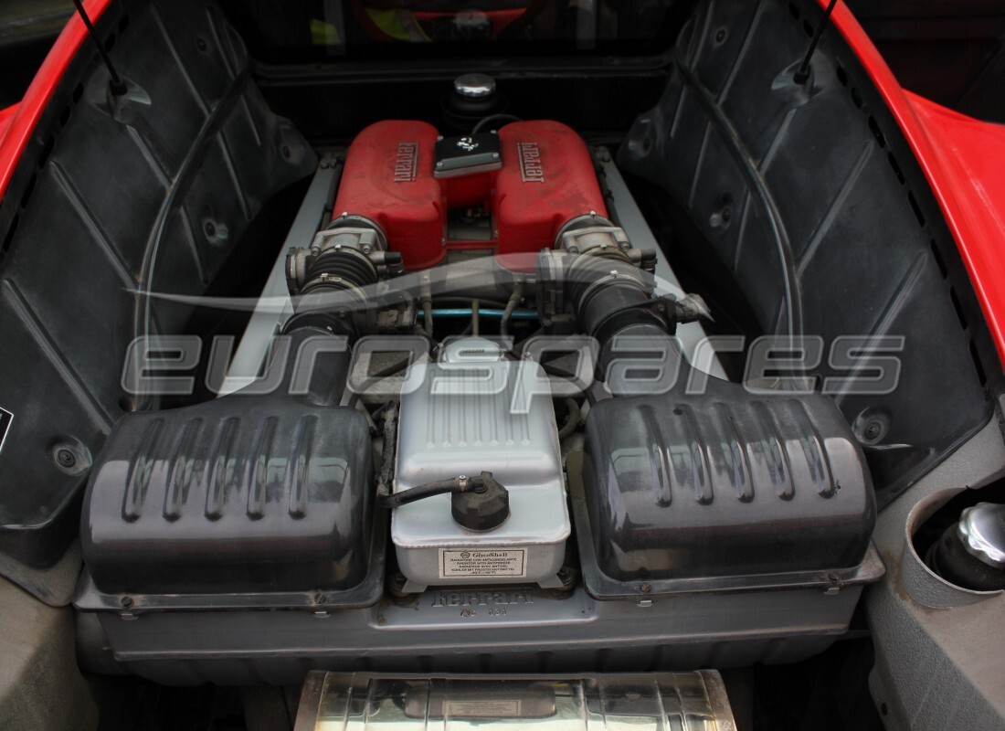 ferrari 360 challenge stradale with 20,367 kilometers, being prepared for dismantling #6