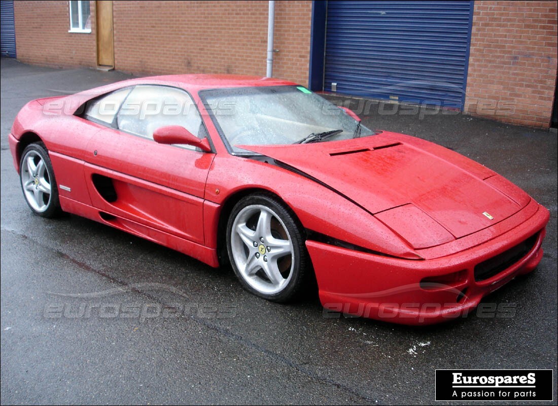 ferrari 355 (5.2 motronic) being prepared for dismantling at eurospares