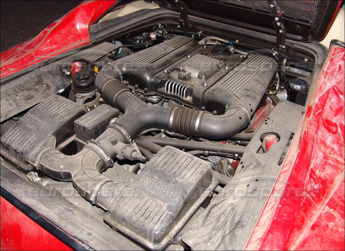 ferrari 355 (5.2 motronic) with 5,517 miles, being prepared for dismantling #3