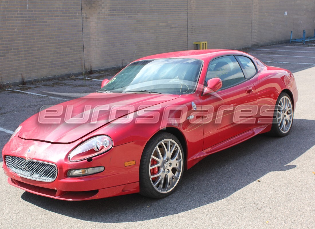 maserati 4200 gransport (2005) being prepared for dismantling at eurospares