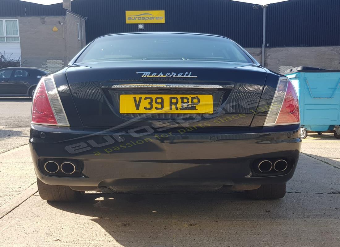 maserati qtp. (2006) 4.2 f1 with 90,625 miles, being prepared for dismantling #4