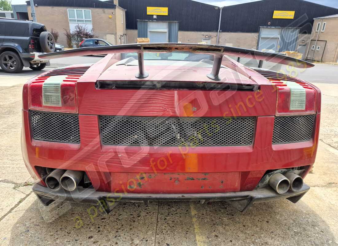 lamborghini gallardo coupe (2006) with 51,770 kilometers, being prepared for dismantling #4