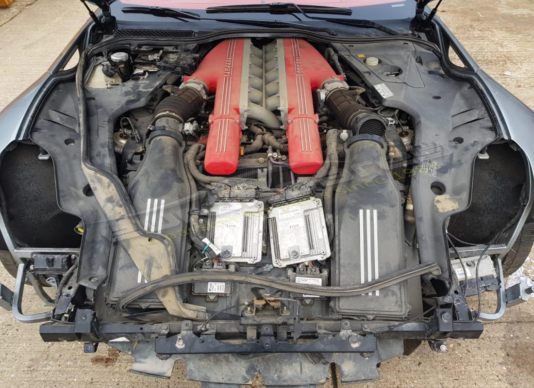 ferrari f12 berlinetta (europe) with 2,485 miles, being prepared for dismantling #12