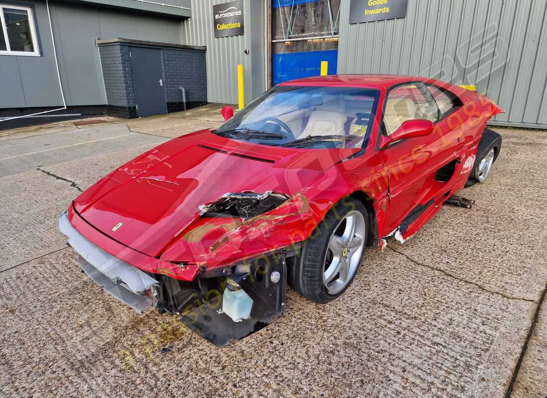 ferrari 355 (5.2 motronic) being prepared for dismantling at eurospares