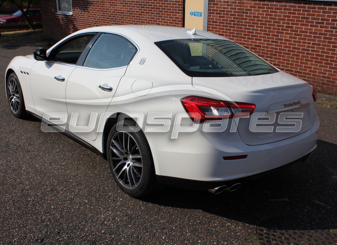 maserati ghibli (2014) with 6,087 miles, being prepared for dismantling #4