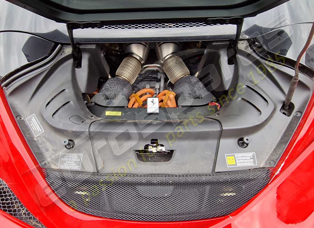 ferrari 296 gts with 2525 miles, being prepared for dismantling #18