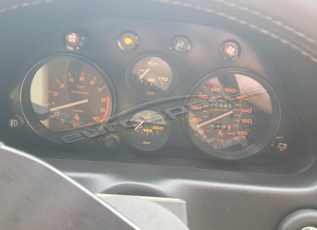 ferrari 328 (1988) with 66,645 miles, being prepared for dismantling #12