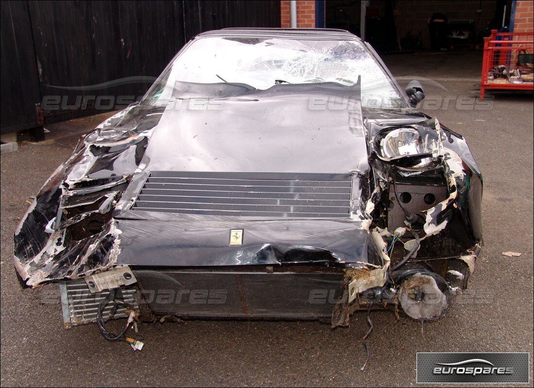 ferrari 328 (1988) with 11,275 kilometers, being prepared for dismantling #6