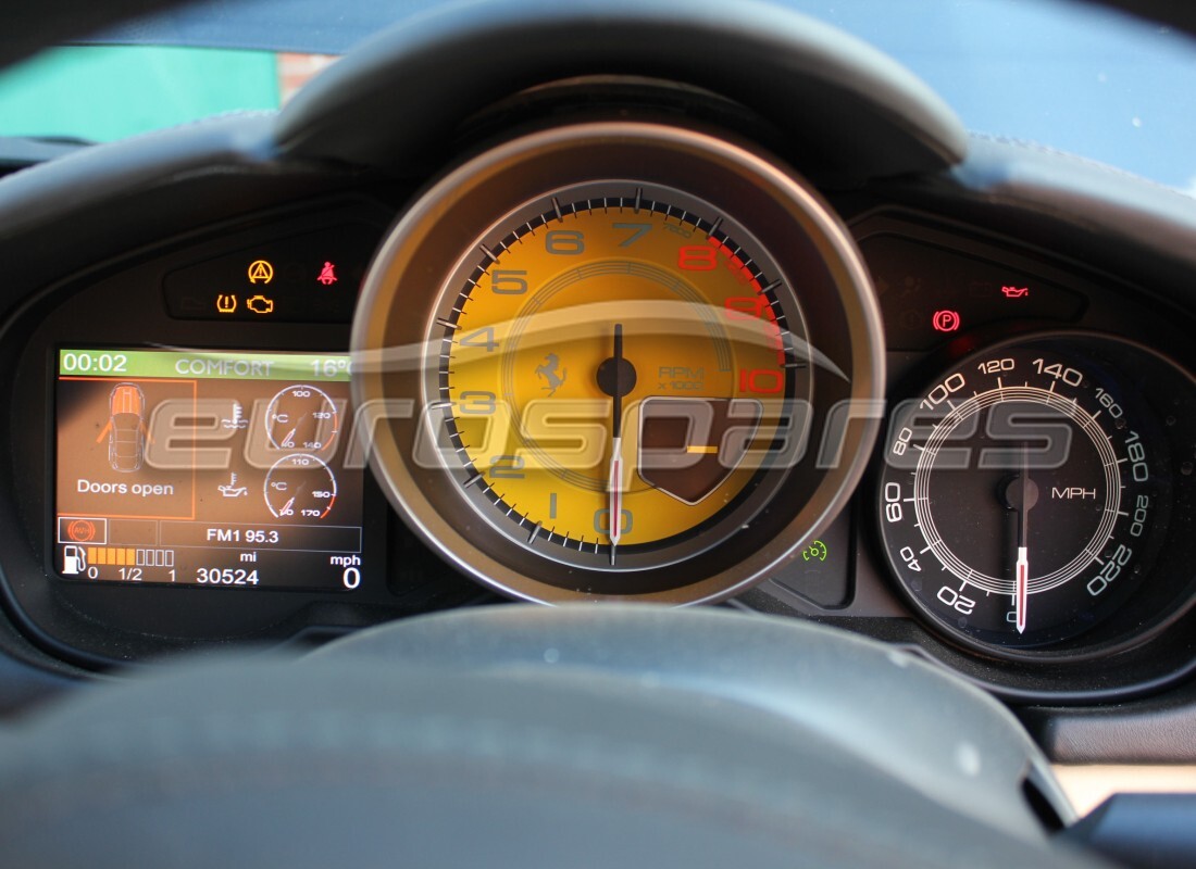 ferrari california (europe) with 30,524 miles, being prepared for dismantling #7