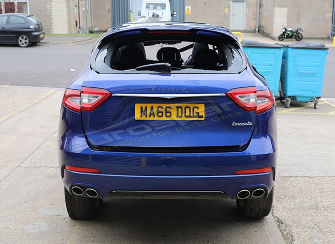 maserati levante (2017) with 41,527 miles, being prepared for dismantling #4