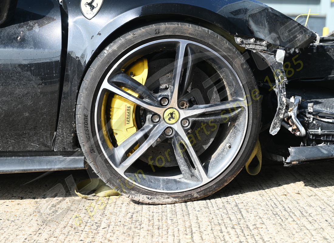 ferrari 296 gtb with estimated around 1300 miles(tbc), being prepared for dismantling #27