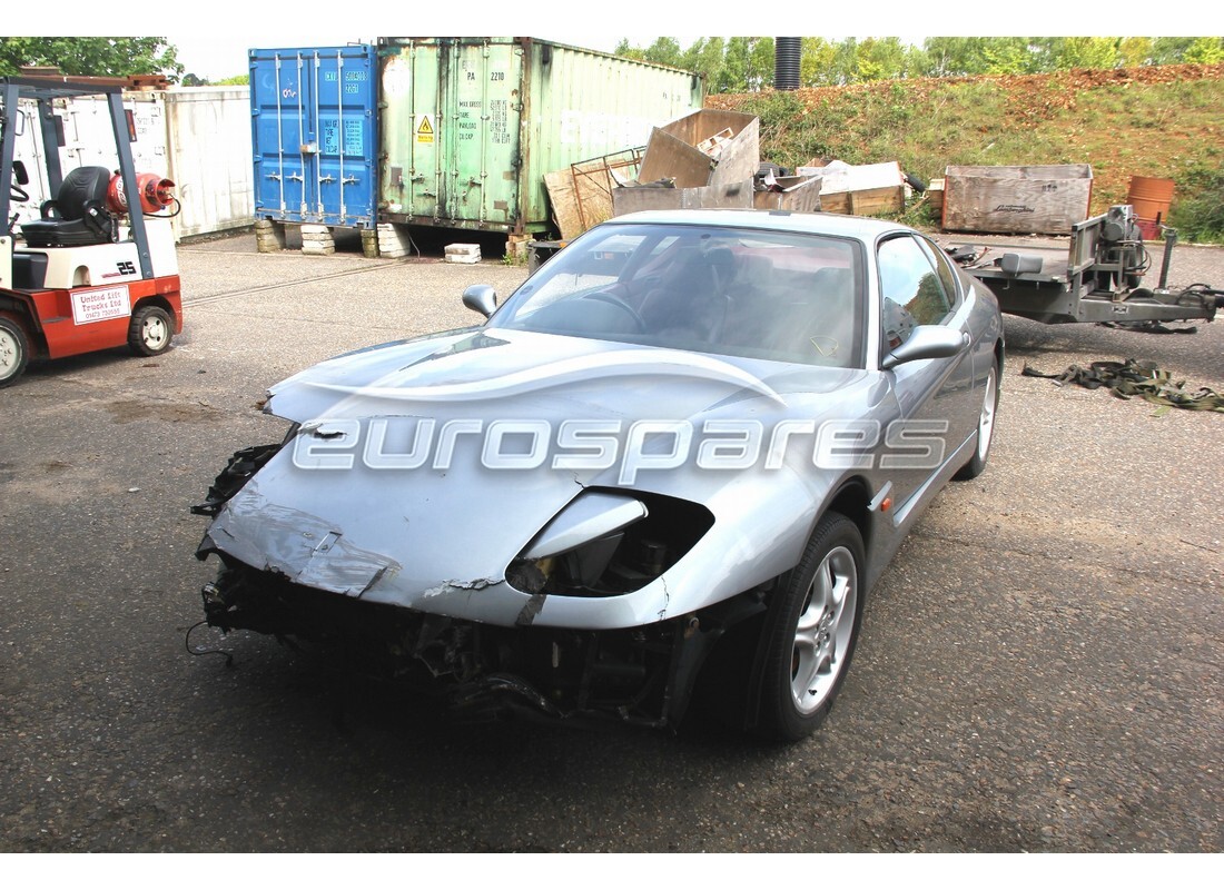 ferrari 456 m gt/m gta being prepared for dismantling at eurospares