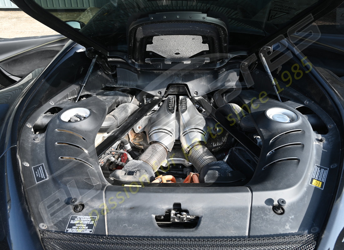 ferrari 296 gtb with estimated around 1300 miles(tbc), being prepared for dismantling #21