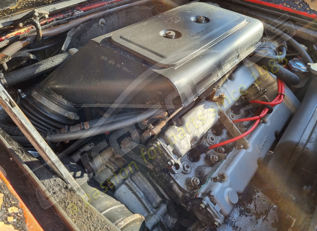 ferrari 246 dino (1975) with 58,145 miles, being prepared for dismantling #26