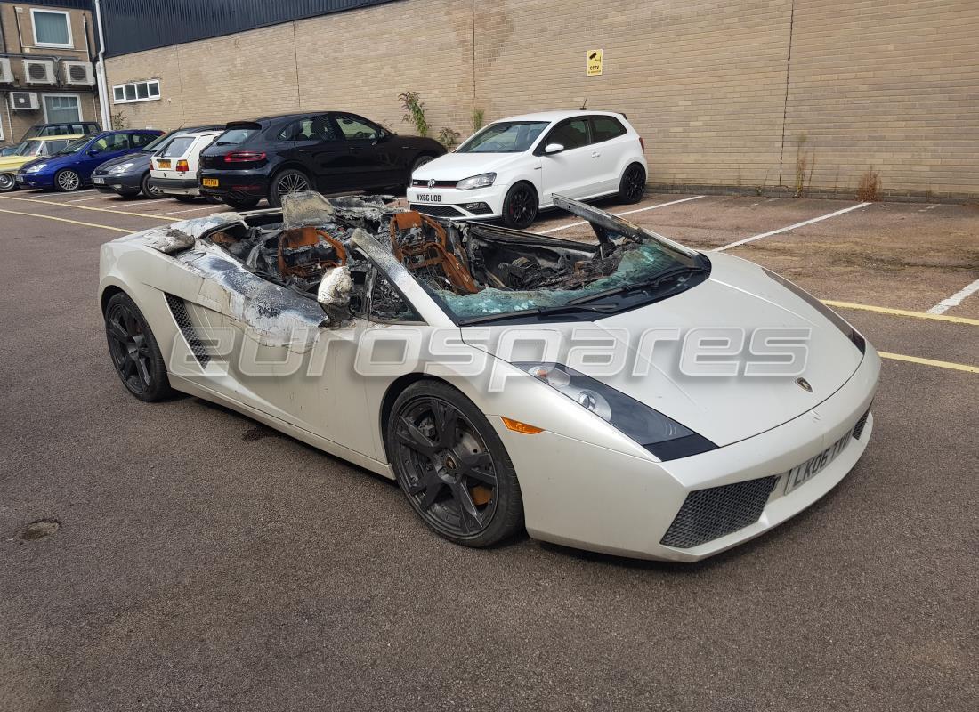 lamborghini gallardo coupe (2006) with unknown, being prepared for dismantling #7