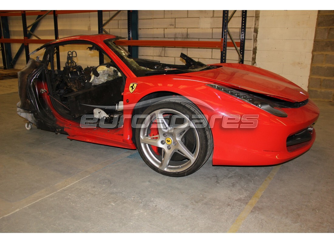 ferrari 458 italia (europe) with 6,000 kilometers, being prepared for dismantling #3