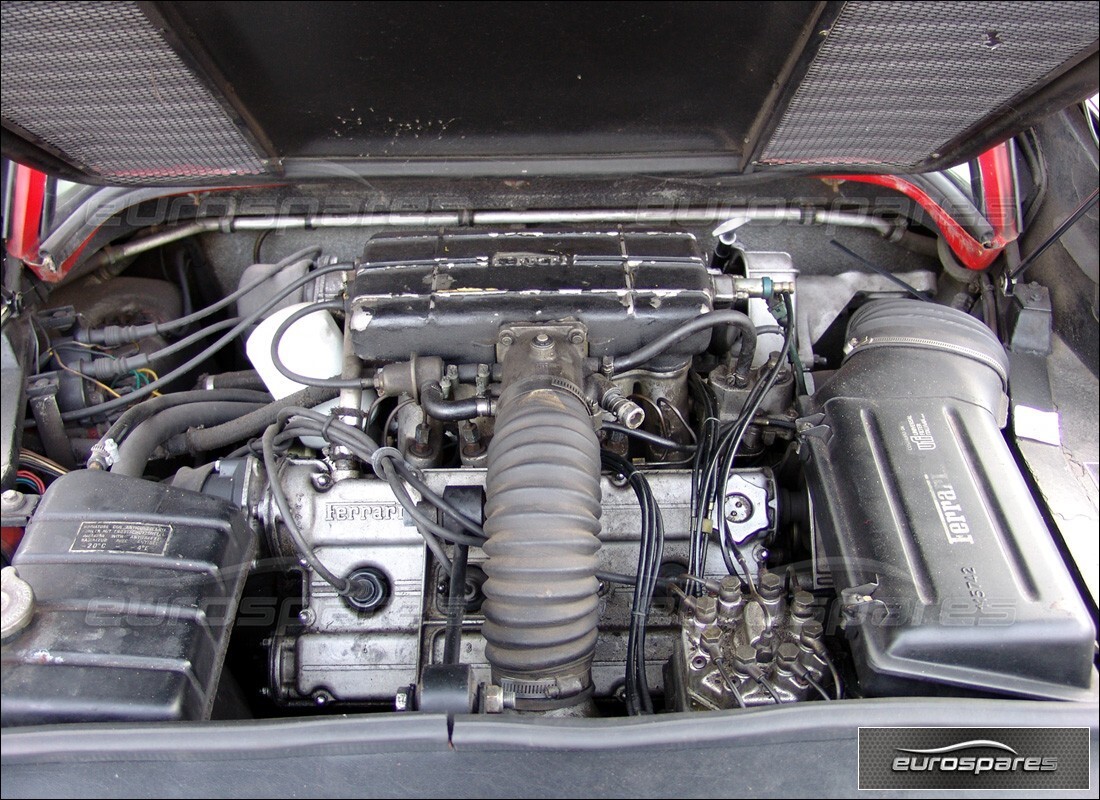 ferrari 308 (1981) gtbi/gtsi with 89,000 miles, being prepared for dismantling #8