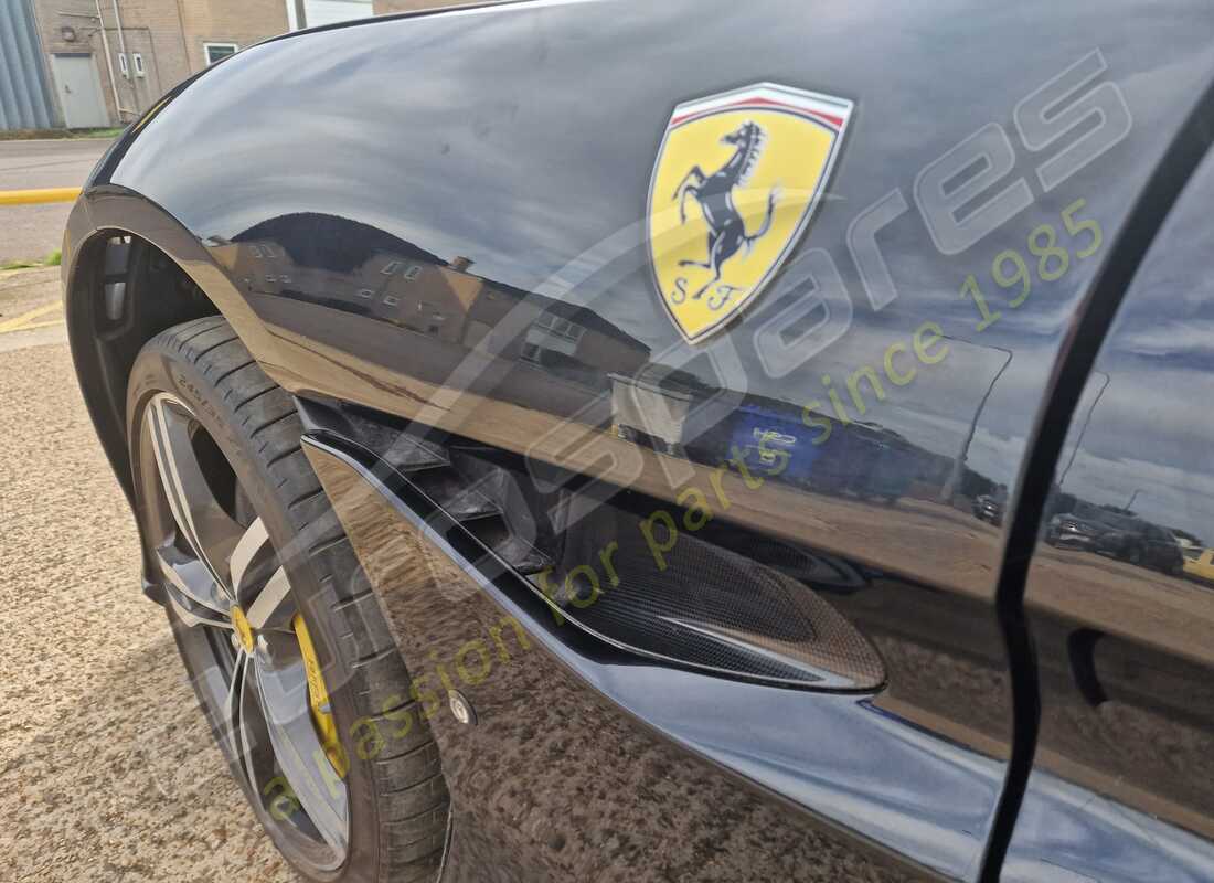 ferrari portofino with 6,500 miles, being prepared for dismantling #12