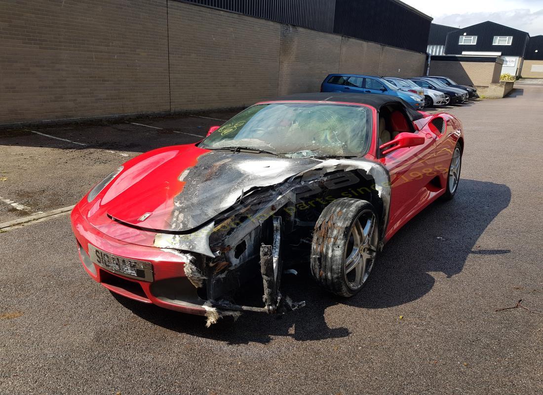 ferrari f430 spider (rhd) with unknown, being prepared for dismantling #1