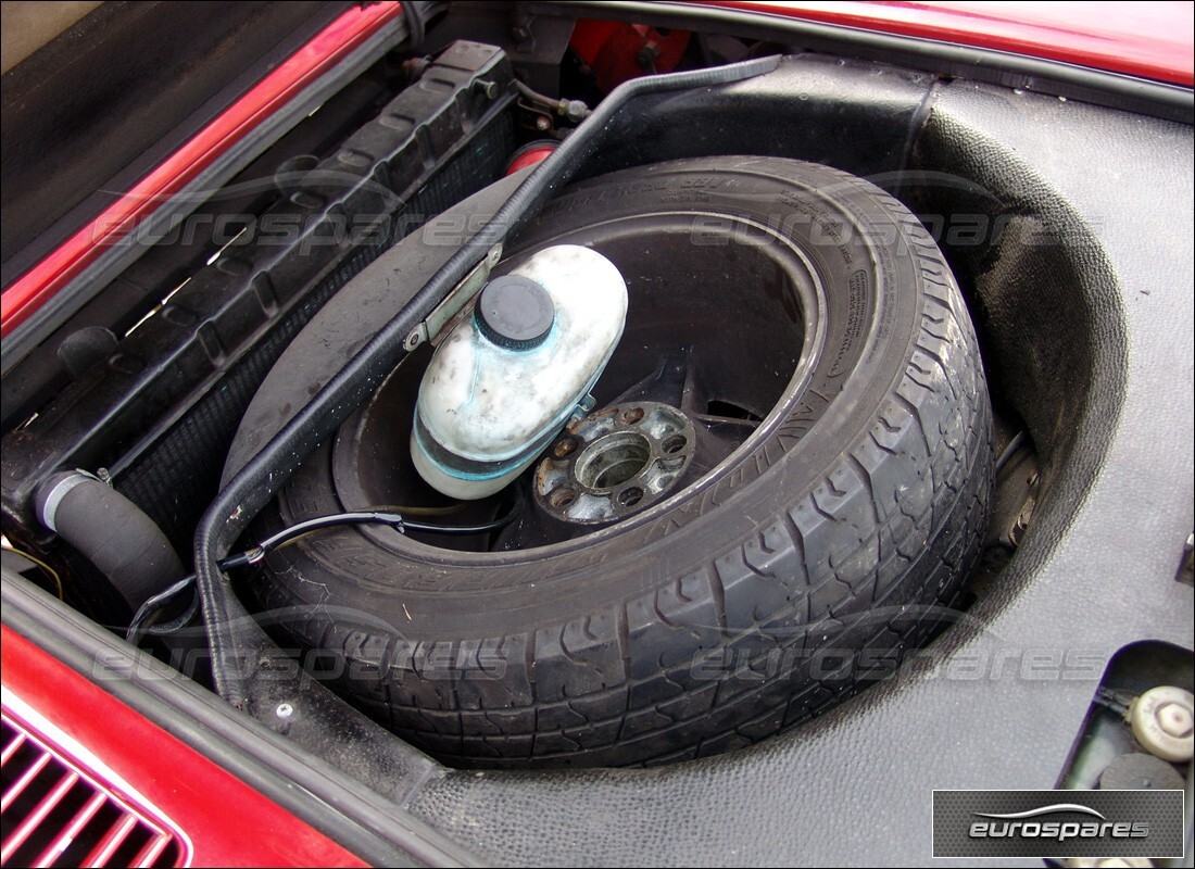 ferrari 308 (1981) gtbi/gtsi with 89,000 miles, being prepared for dismantling #4