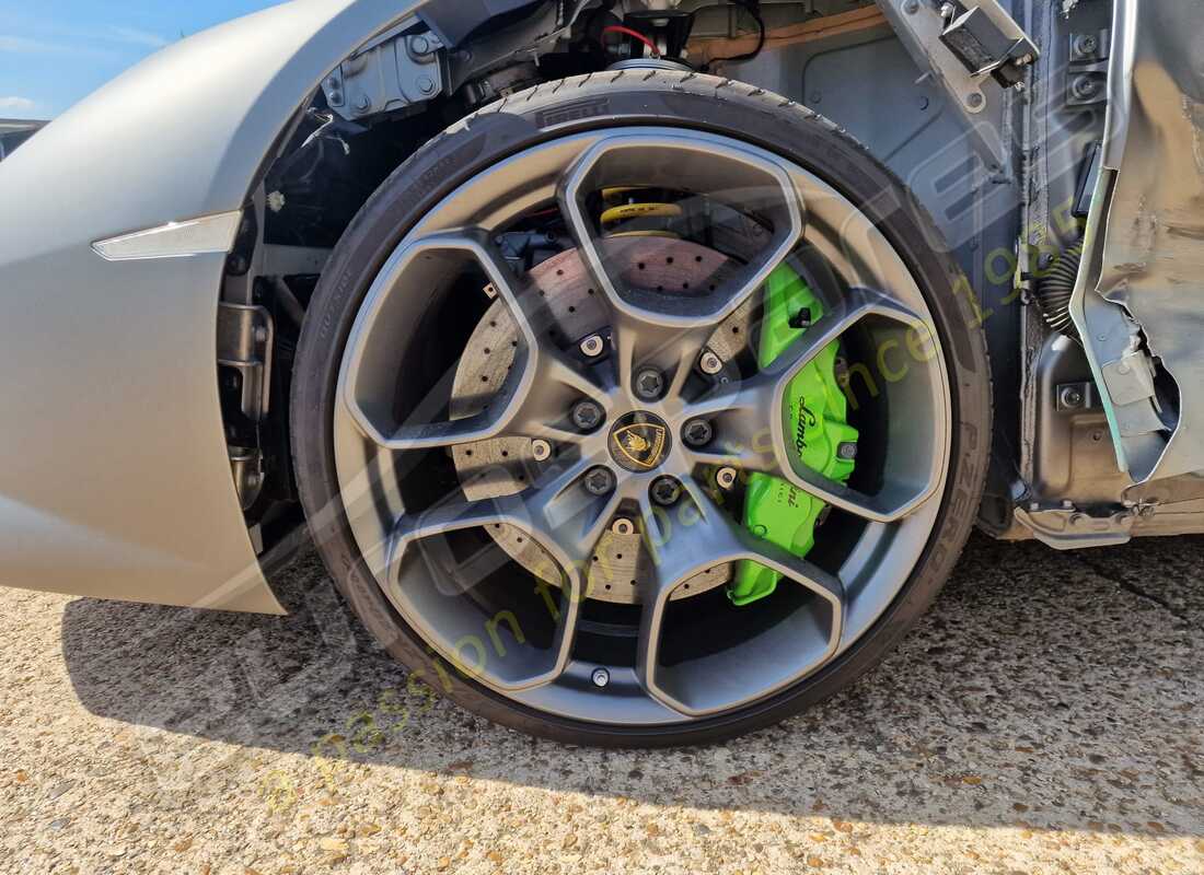 lamborghini lp610-4 spyder (2017) with 21,701 kilometers, being prepared for dismantling #19