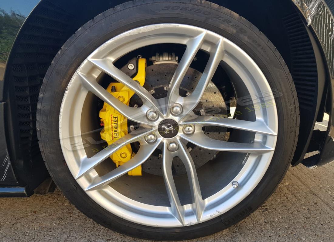 ferrari 488 spider (rhd) with 4,045 miles, being prepared for dismantling #14