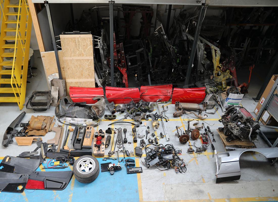 ferrari 328 (1988) with n/a, being prepared for dismantling #13