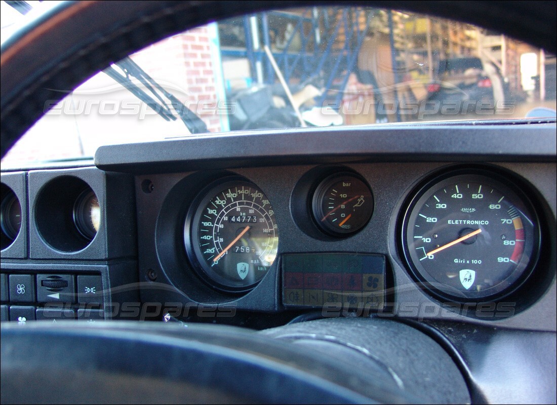 lamborghini jalpa 3.5 (1984) with 44,773 kilometers, being prepared for dismantling #4