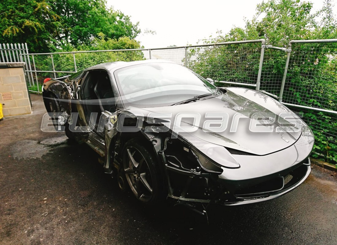 ferrari 458 spider (europe) with 6,190 miles, being prepared for dismantling #4