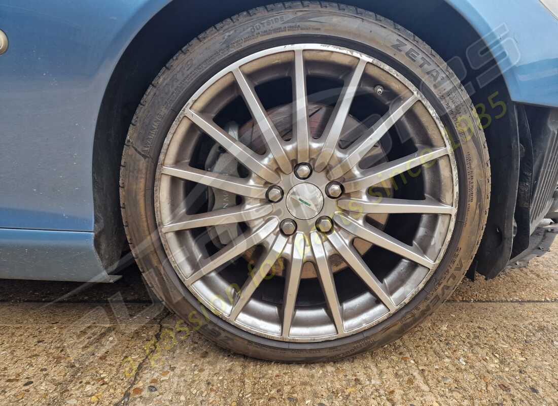 aston martin db9 (2007) with 100,275 miles, being prepared for dismantling #21