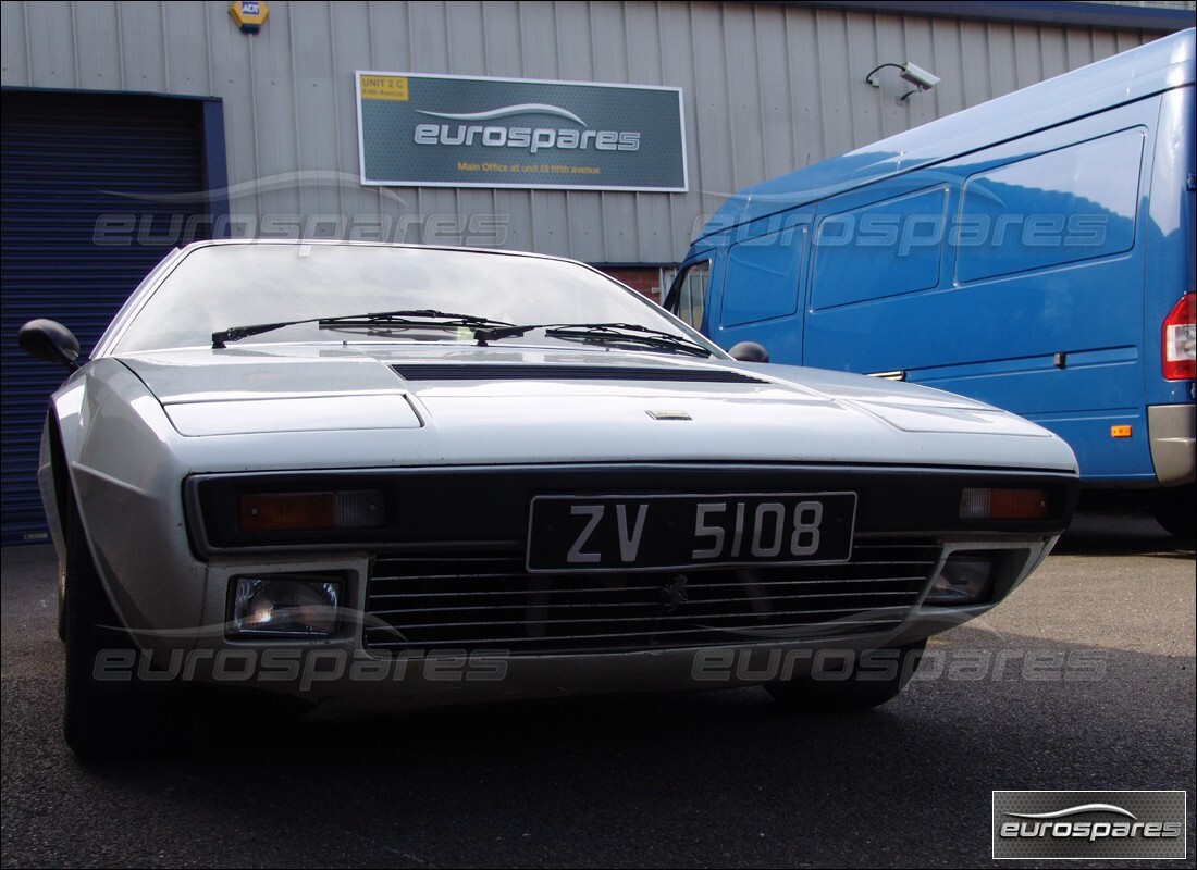 ferrari 308 gt4 dino (1976) with 68,108 miles, being prepared for dismantling #5