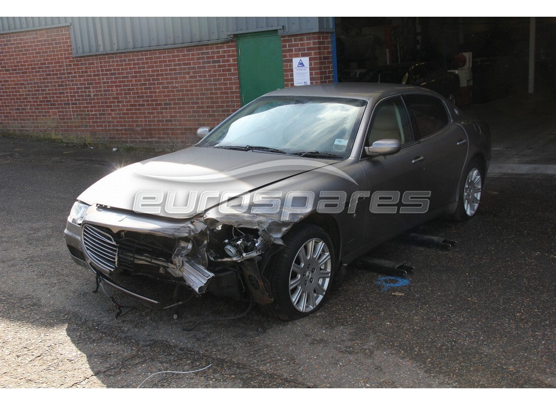 maserati qtp. (2005) 4.2 with 68,000 miles, being prepared for dismantling #2