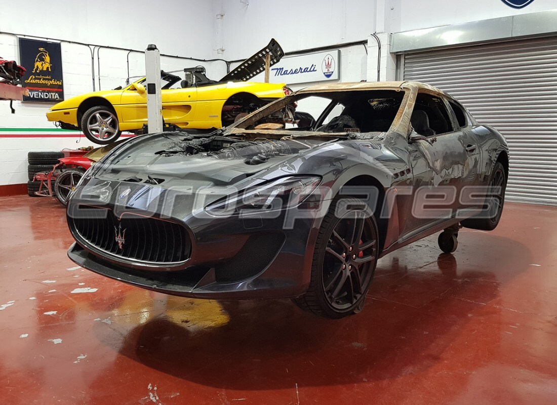 maserati granturismo mc stradale (2011) with 14,000 kilometers, being prepared for dismantling #1