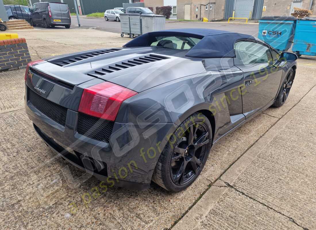 lamborghini gallardo spyder (2008) with 42,136 miles, being prepared for dismantling #5