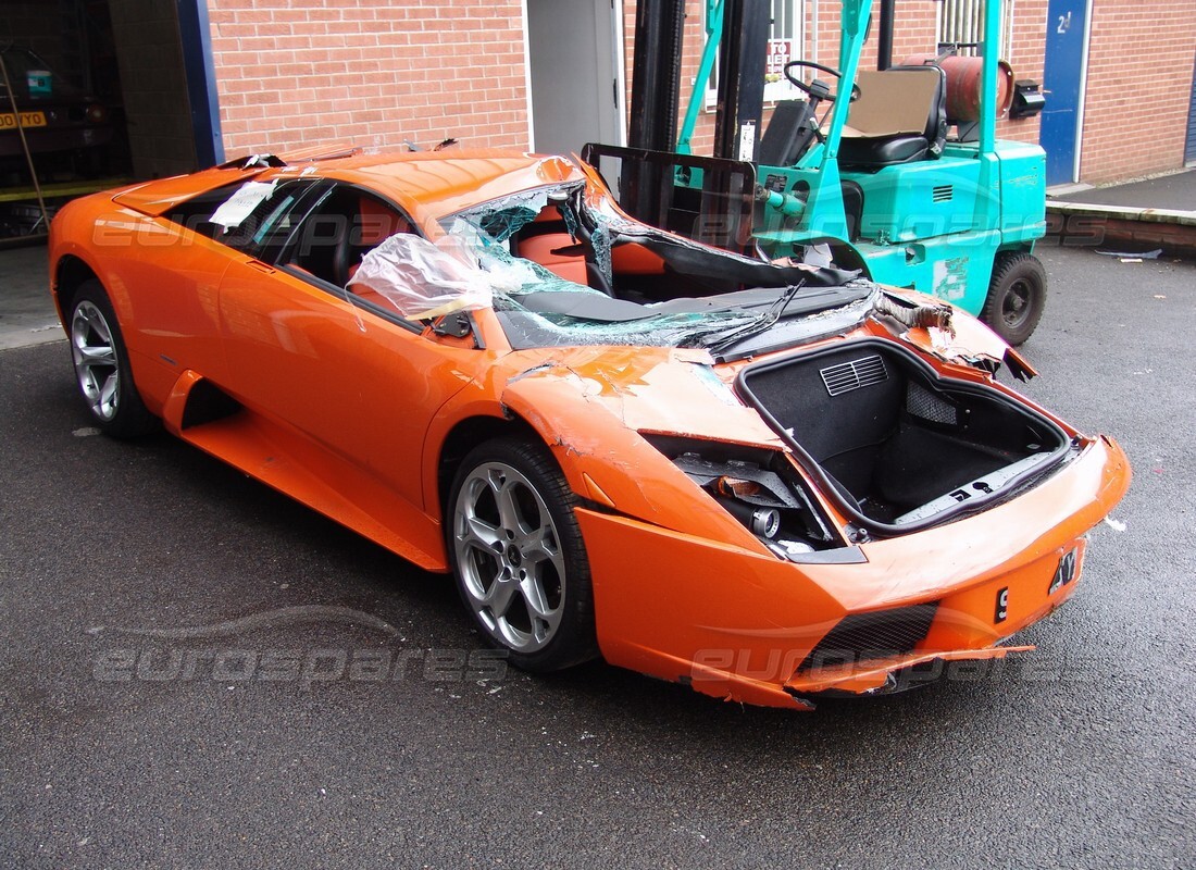 lamborghini murcielago coupe (2003) with 6,200 kilometers, being prepared for dismantling #8