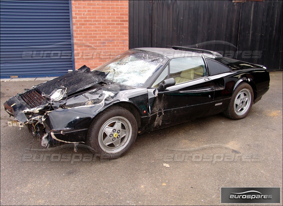 ferrari 328 (1988) with 11,275 kilometers, being prepared for dismantling #1