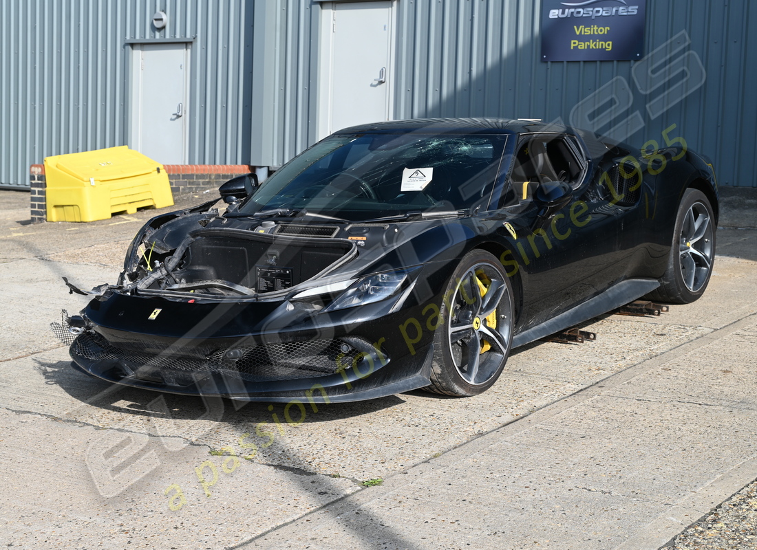 ferrari 296 gtb with estimated around 1300 miles(tbc), being prepared for dismantling #1